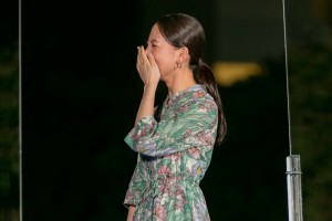 映画『夏への扉 －キミのいる未来へ－』公開記念イベントに登場した清原果耶