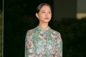 映画『夏への扉 －キミのいる未来へ－』公開記念イベントに登場した清原果耶