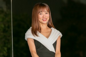 映画『夏への扉 －キミのいる未来へ－』公開記念イベントに登場した夏菜