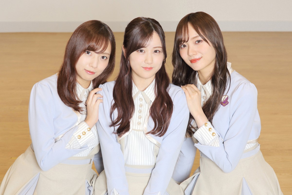 (左から)乃木坂46・新内眞衣、星野みなみ、梅澤美波