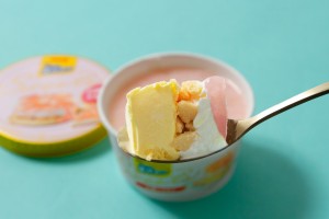 「明治 エッセル スーパーカップSweet’s」白桃のタルト