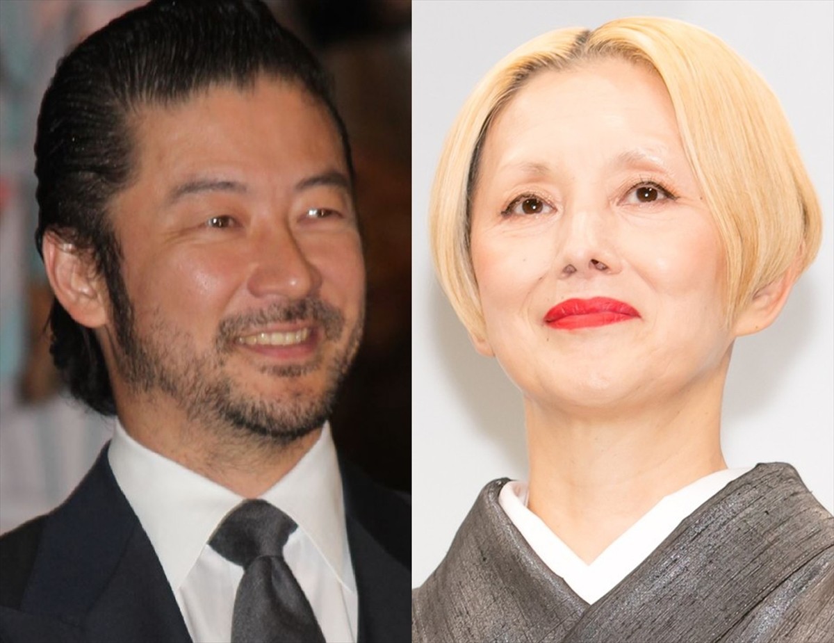 (左から)浅野忠信、夏木マリ