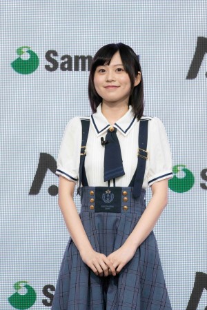 サミー 新規事業「m」に関する発表会に登場した中島由貴