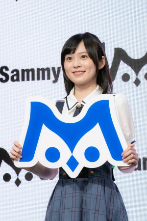 サミー 新規事業「m」に関する発表会に登場した中島由貴
