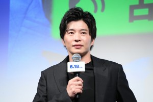 映画『ヒノマルソウル～舞台裏の英雄たち～』公開直前トークイベントに登場した田中圭