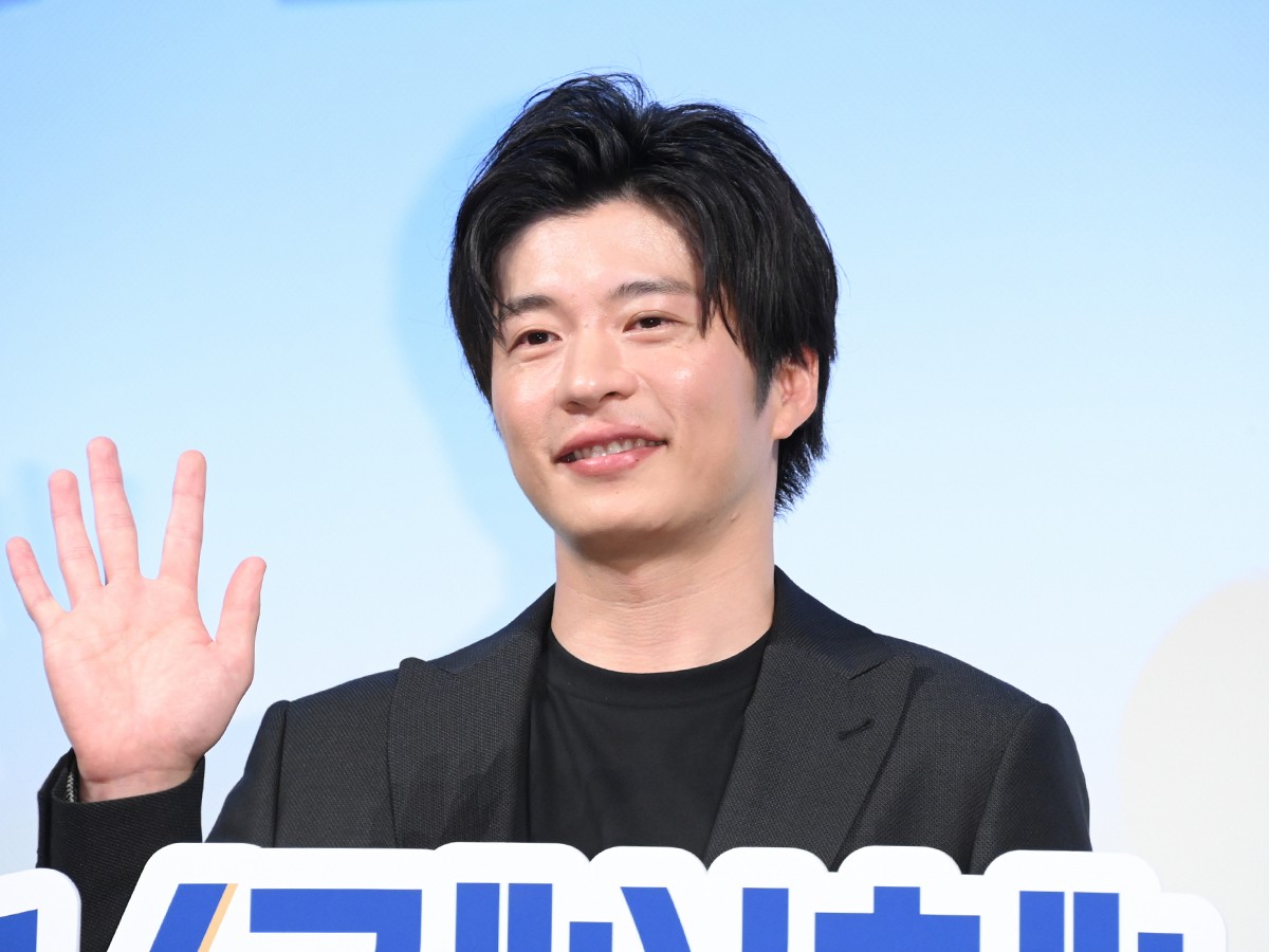 映画『ヒノマルソウル~舞台裏の英雄たち~』公開直前トークイベントに登場した田中圭