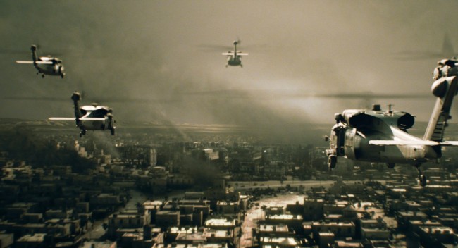 アニメ バイオハザード ヘリが墜落 緊迫した戦場の冒頭映像 場面写真解禁 21年6月11日 写真 アニメ ニュース クランクイン