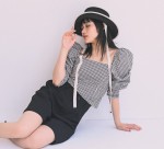 『CanCam』8月号から専属モデルを務めるアンジュルム・佐々木莉佳子