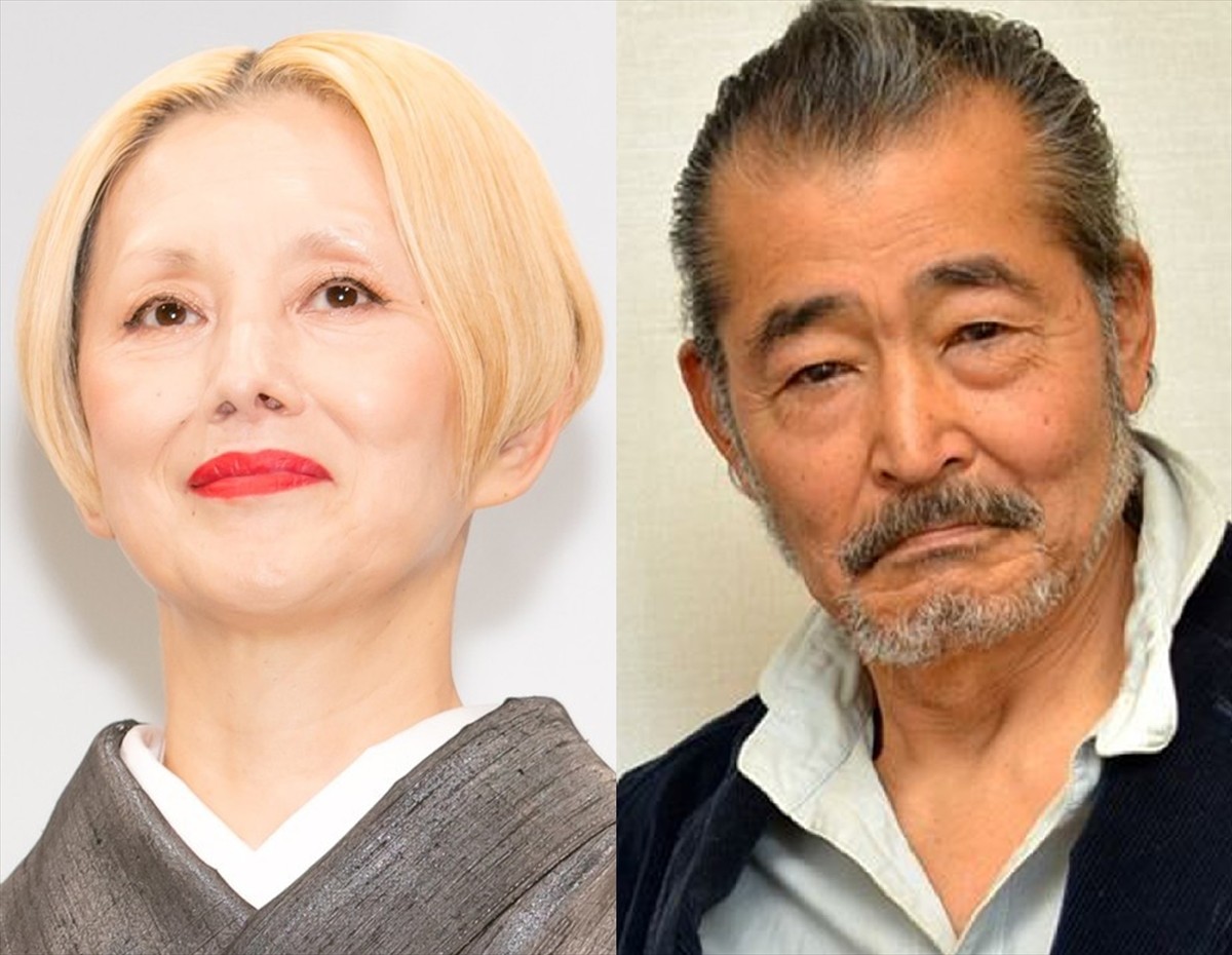 (左から)夏木マリ、藤竜也