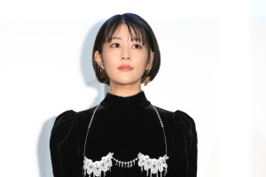 映画『キャラクター』初日舞台あいさつに登場した高畑充希