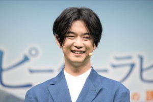 映画『ピーターラビット2／バーナバスの誘惑』ウサギ“超まみれ”イベントに登場した千葉雄大