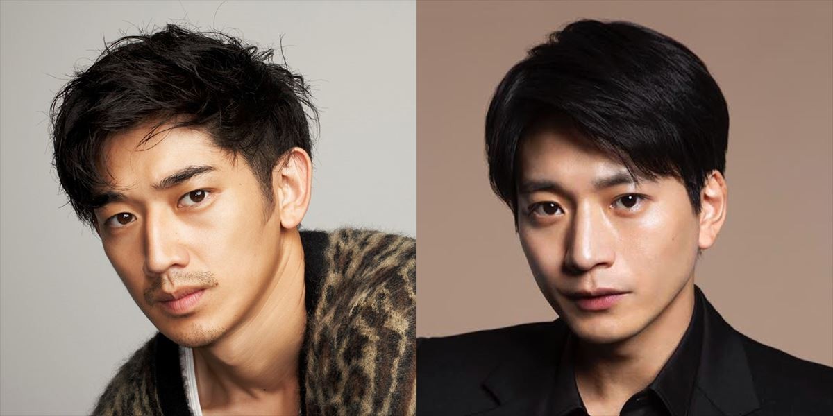 ドラマ『幕末相棒伝』で(左から)坂本龍馬役の永山瑛太、土方歳三役の向井理