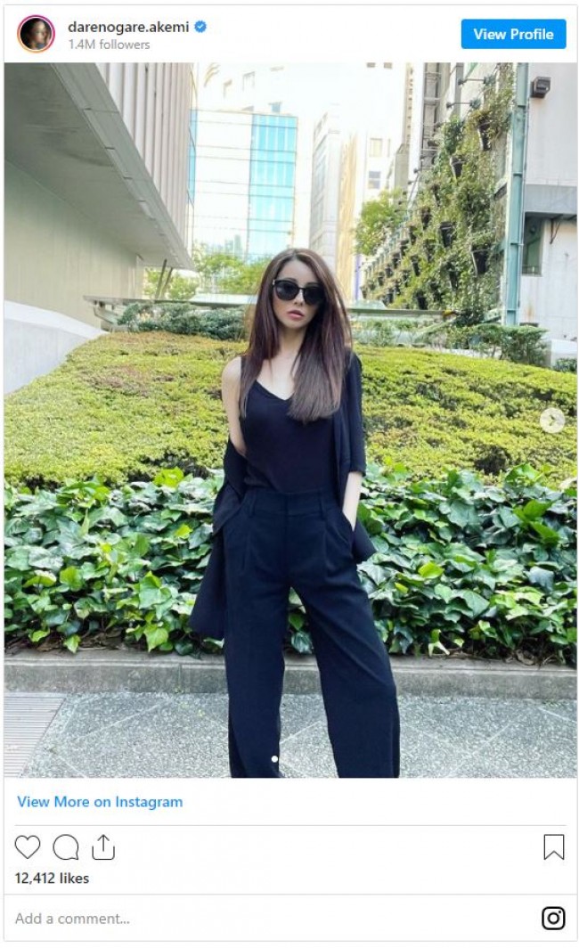 ダレノガレ明美 全身ブラックの私服コーデに めっちゃかっこいい の声 21年6月18日 写真 エンタメ ニュース クランクイン