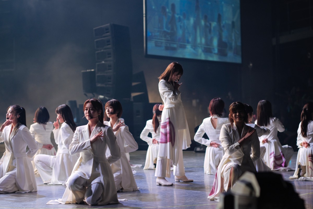 櫻坂46、初の有観客ライブ開催　“3列目メンバー”が決意「今日ここで生まれ変わります」