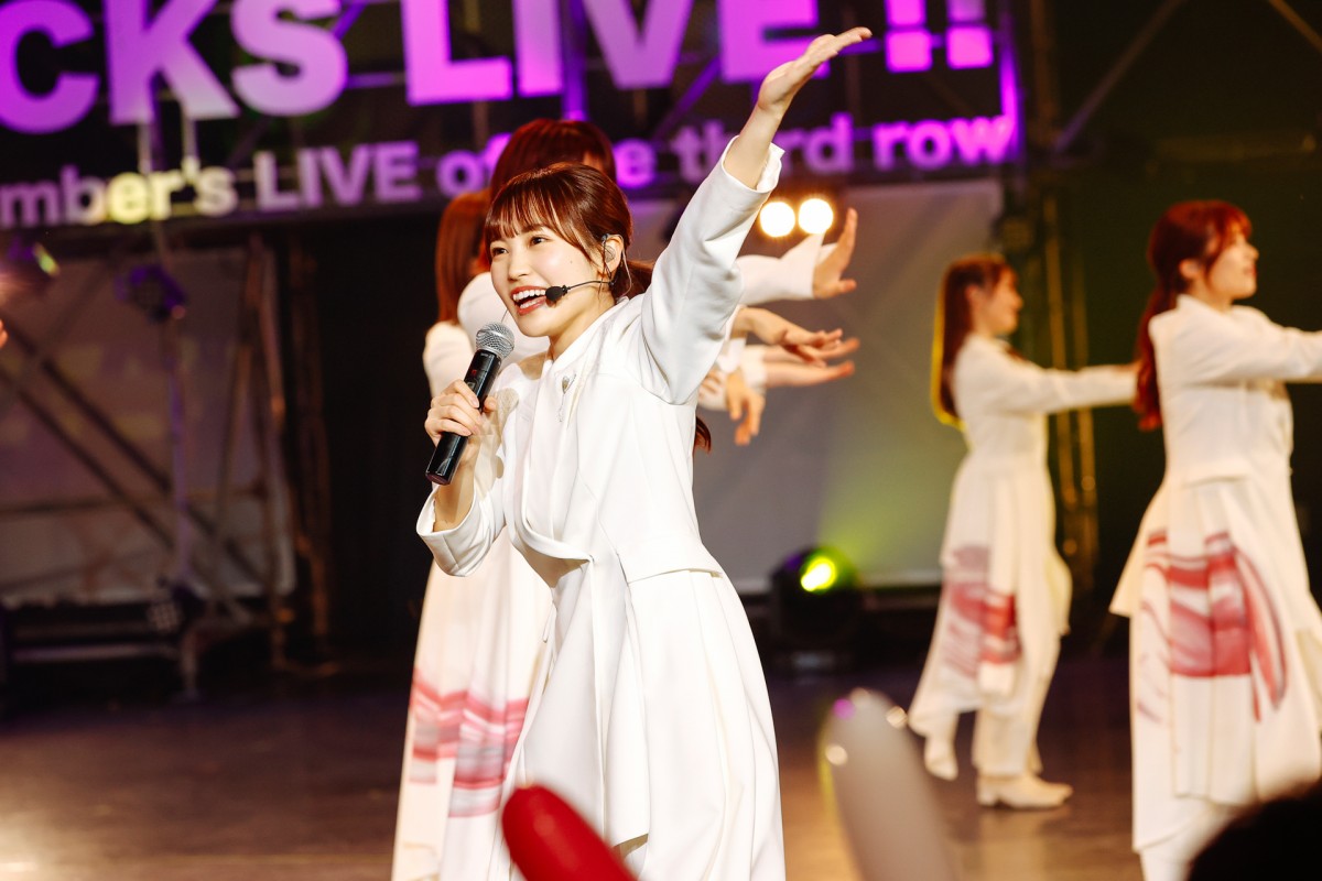 櫻坂46、初の有観客ライブ開催　“3列目メンバー”が決意「今日ここで生まれ変わります」