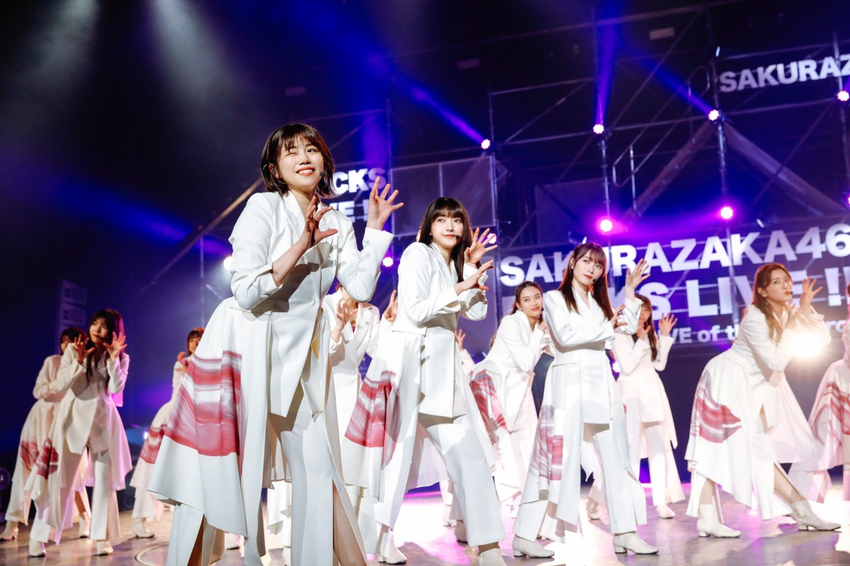 櫻坂46、初の有観客ライブ開催　“3列目メンバー”が決意「今日ここで生まれ変わります」
