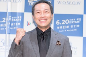 ドラマ『がんばれ！TEAM NACS』完成報告会見に出席した音尾琢真