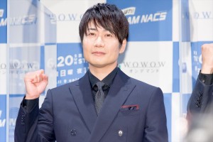 ドラマ『がんばれ！TEAM NACS』完成報告会見に出席した戸次重幸