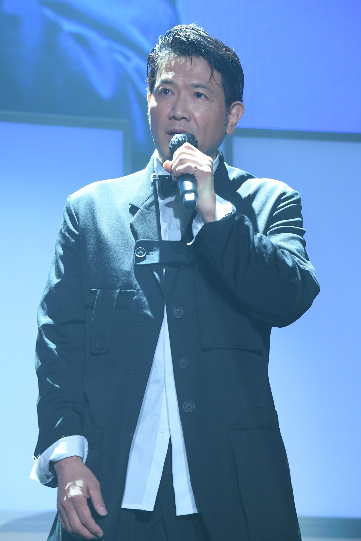 池田エライザ、シックなミニ丈衣装で会場魅了　スマホ撮影映画に意欲「私も挑戦してみたい」