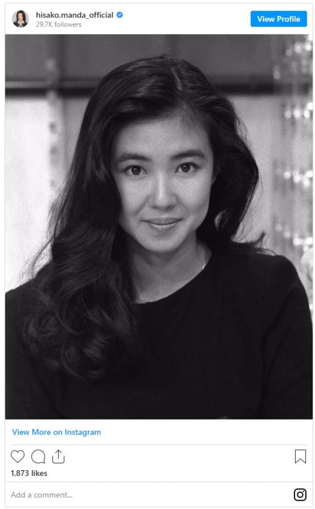 萬田久子、モノクロのu201c懐かしい写真u201d公開 「今も昔も素敵」と反響 