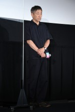映画『Arc アーク』公開初日舞台あいさつに登場した小林薫