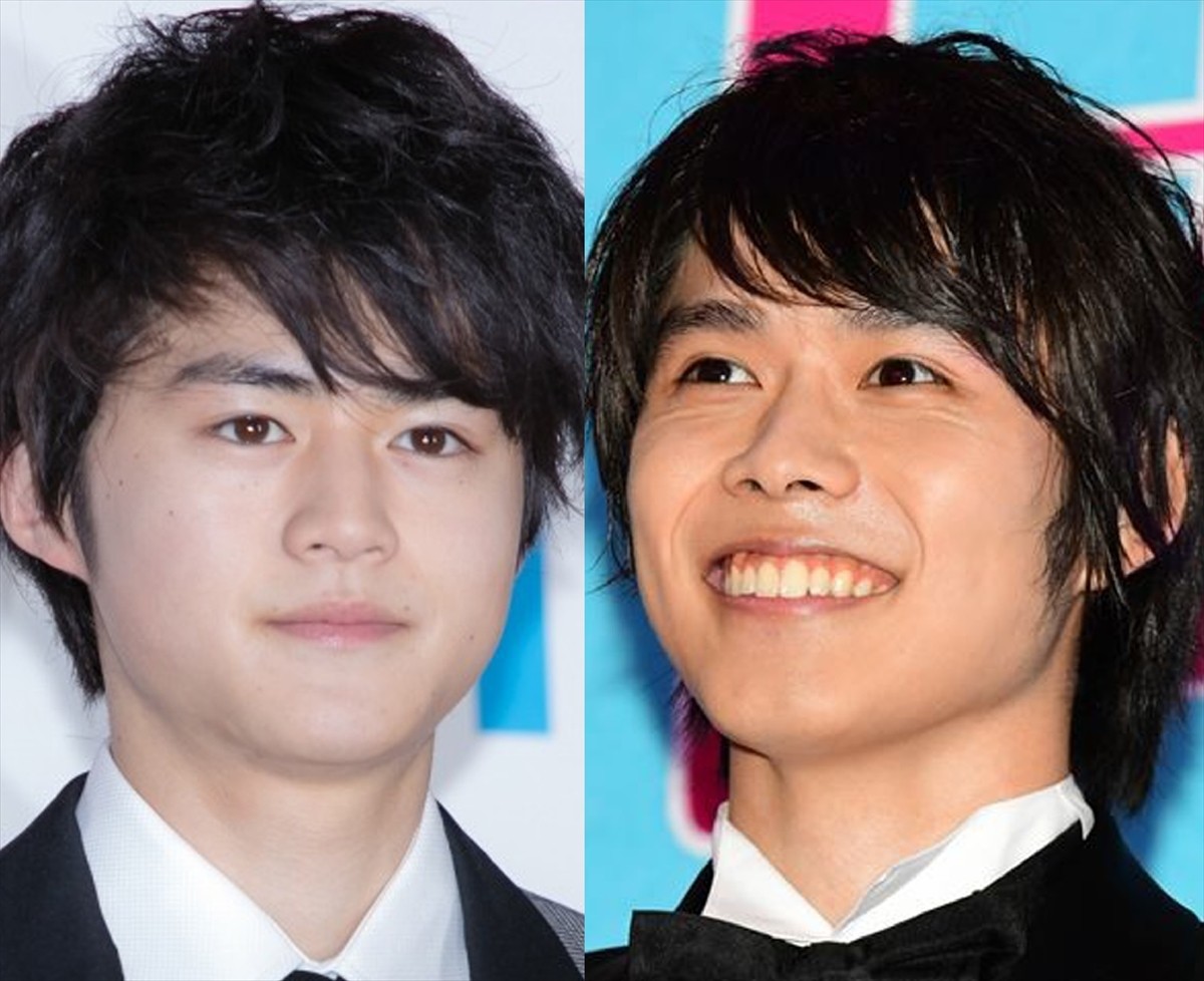 (左から)鈴鹿央士、細田佳央太