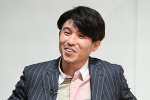 ドラマ『ボクの殺意が恋をした』制作発表記者会見に登場した中尾明慶