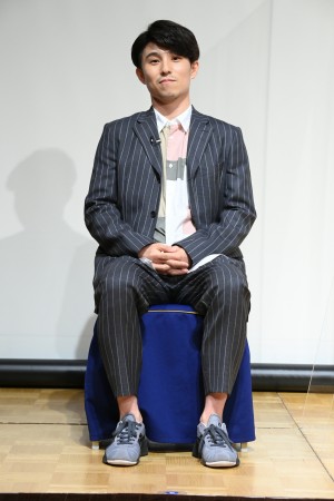 ドラマ『ボクの殺意が恋をした』制作発表記者会見に登場した中尾明慶