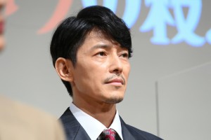 ドラマ『ボクの殺意が恋をした』制作発表記者会見に登場した藤木直人