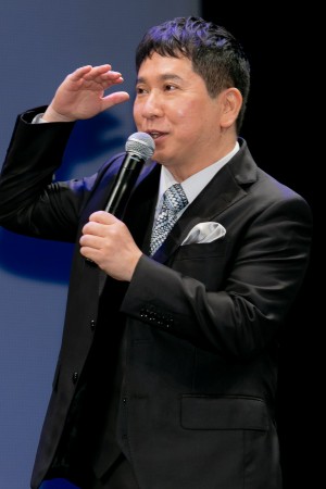 映画『ゴジラvsコング』ジャパンプレミアイベントに登場した田中裕二