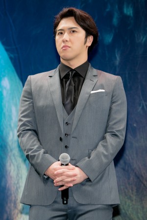 映画『ゴジラvsコング』ジャパンプレミアイベントに登場した尾上松也