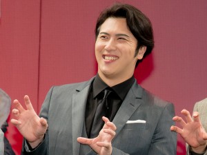 映画『ゴジラvsコング』ジャパンプレミアイベントに登場した尾上松也