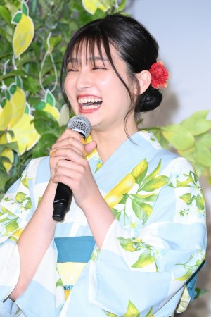 映画『ハニーレモンソーダ』「ハニレモ」しゅわきゅん・大ヒット祈願！夏祭りイベントに登場した吉川愛