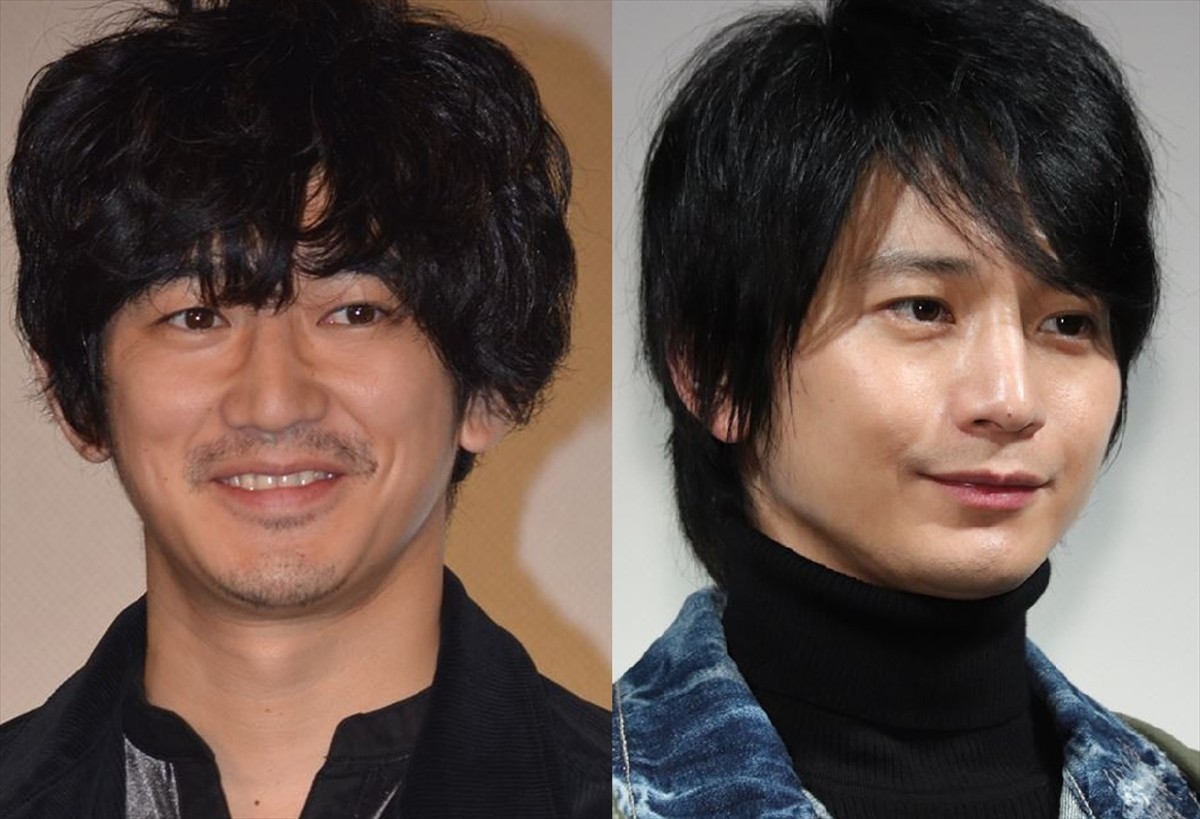(左から)永山瑛太、向井理