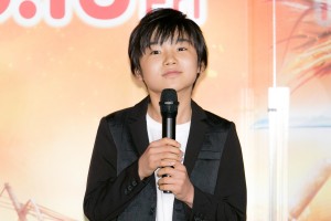 映画『妖怪大戦争 ガーディアンズ』 バトンタッチセレモニーに登場した寺田心