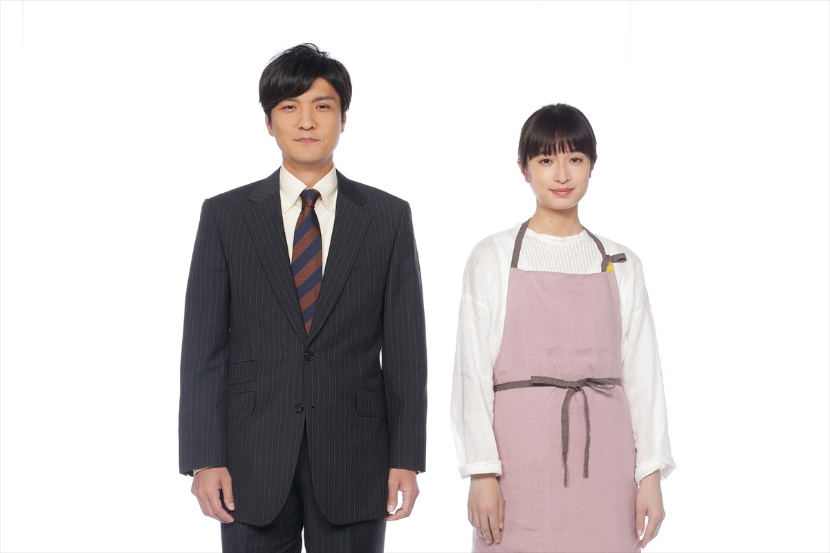 ドラマ『うきわ ―友達以上、不倫未満―』メインビジュアル(左から)森山直太朗、門脇麦