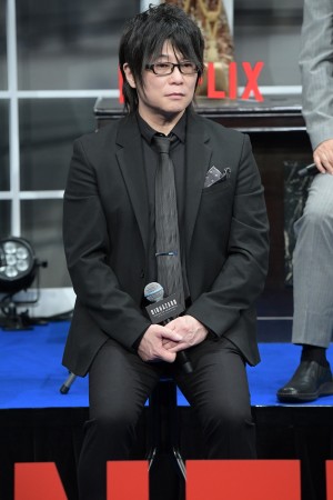 Netflixオリジナルアニメシリーズ『バイオハザード：インフィニット ダークネス』プレミアイベントに登場した森川智之