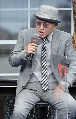 Netflixオリジナルアニメシリーズ『バイオハザード：インフィニット ダークネス』プレミアイベントに登場した立木文彦