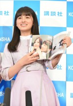 『乃木撮 VOL.01』刊行記者会見に出席した乃木坂46の大園桃子（2018年撮影）