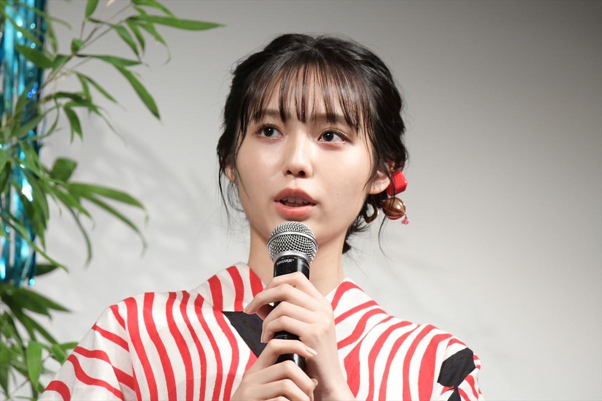 鈴鹿央士、浴衣姿で登場　現実的な七夕の願いに照れ笑い「恥ずかしい」
