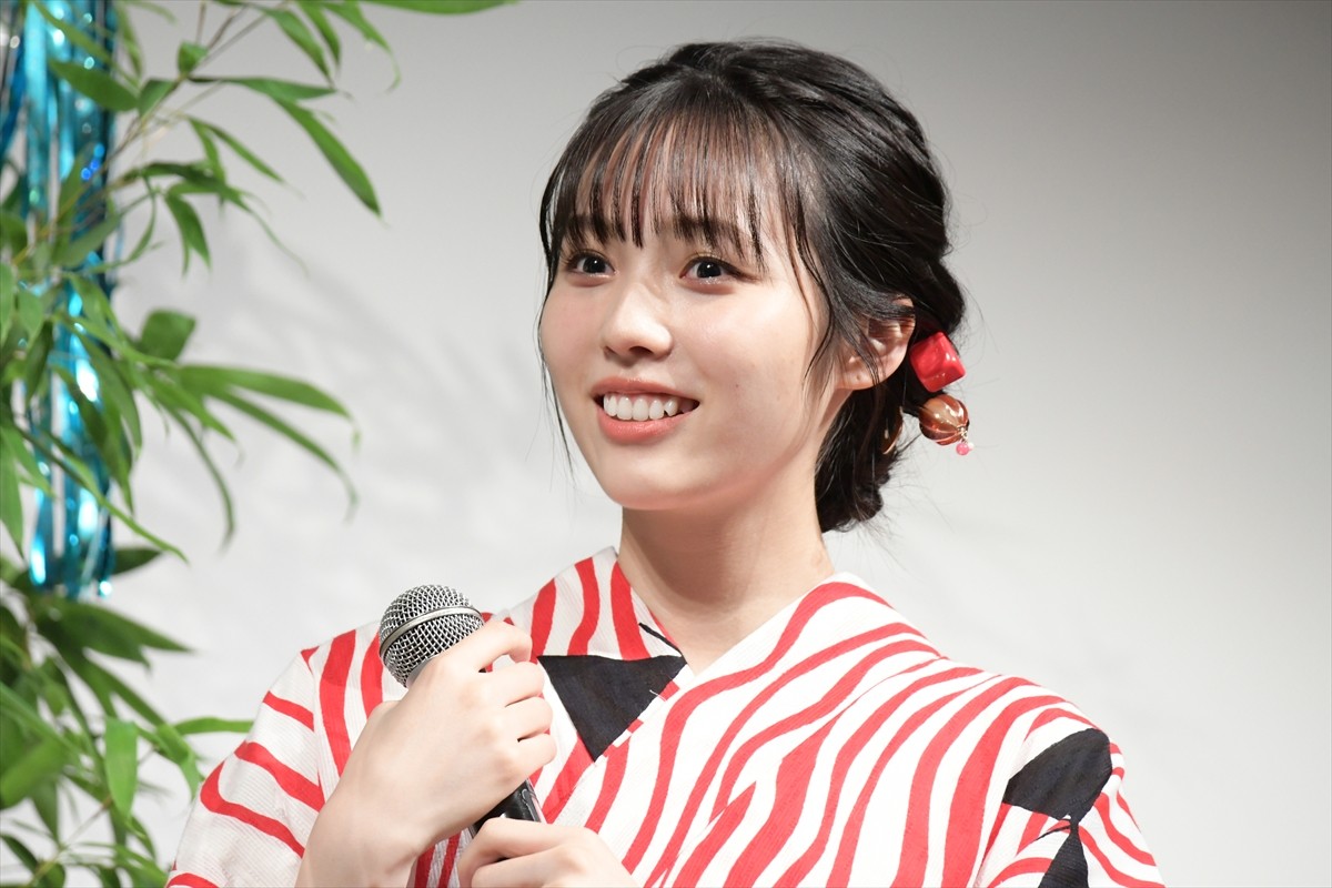 鈴鹿央士、浴衣姿で登場　現実的な七夕の願いに照れ笑い「恥ずかしい」