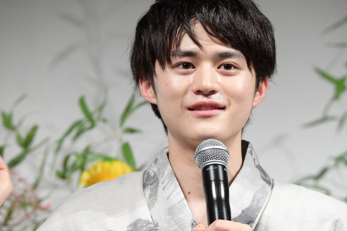 鈴鹿央士、浴衣姿で登場　現実的な七夕の願いに照れ笑い「恥ずかしい」