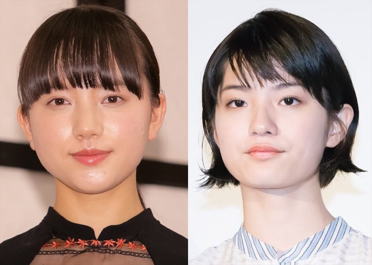 (左から)清原果耶、蒔田彩珠
