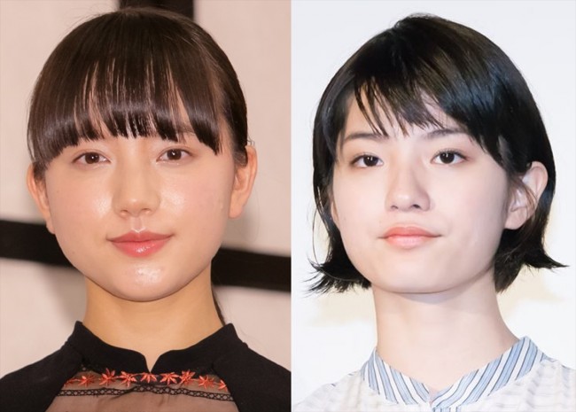 （左から）清原果耶、蒔田彩珠