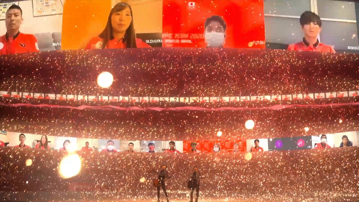 山縣亮太主将「全力で戦い抜く」東京五輪へ決意新た　ゆず、国立競技場からエールも