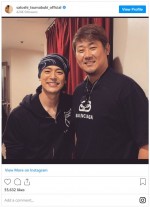 妻夫木聡、友人・松坂大輔と2ショット　※「妻夫木聡」インスタグラム