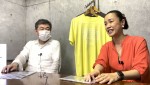 「ミニシアタークラブ対談」より（左から）渡辺真起子、北條誠人（ユーロスペース支配人）