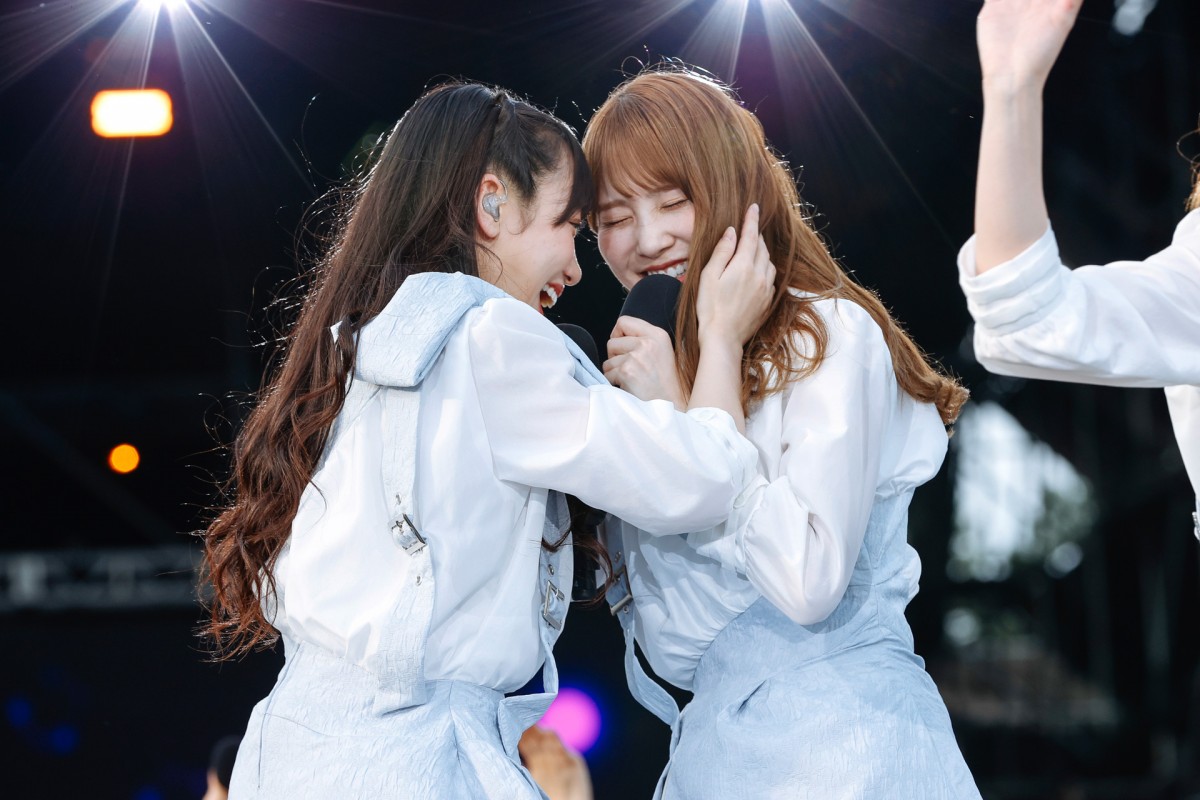 櫻坂46・日向坂46、合同ライブで“改名前楽曲”を披露　会場は一面“緑色”に＜W-KEYAKI FES. 2021＞