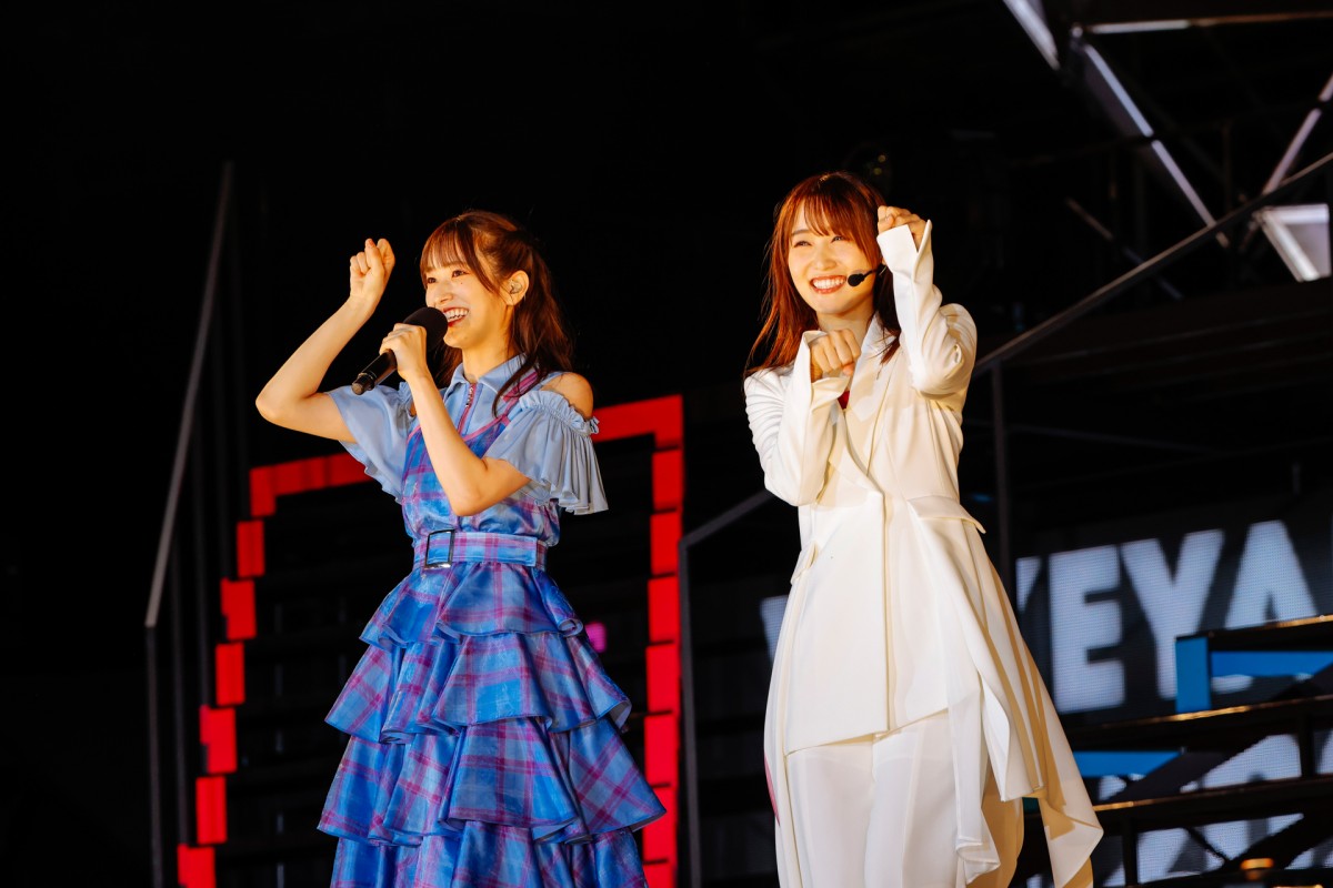 「W-KEYAKI FES. 2021」3日目 櫻坂46&日向坂46合同ライブ