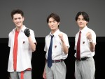 ドラマ『ザ・ハイスクール ヒーローズ』制作発表記者会見に登場した美 少年